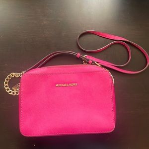 Michael Kors pink crossbody